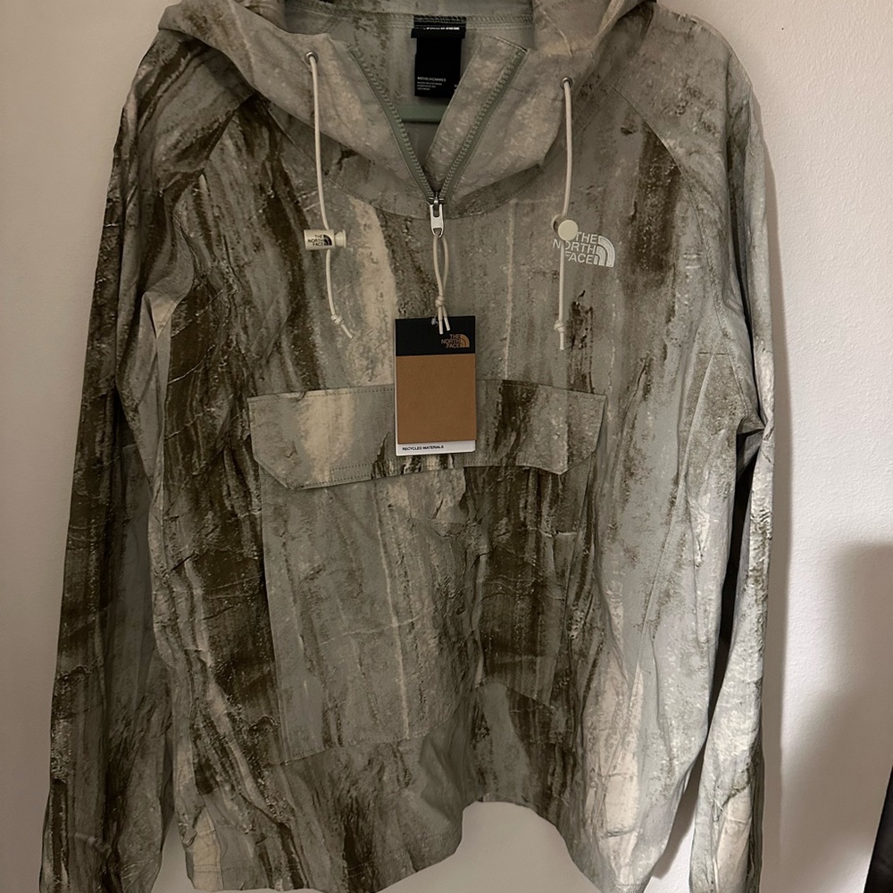 The North Face Tan and Gray Jacket